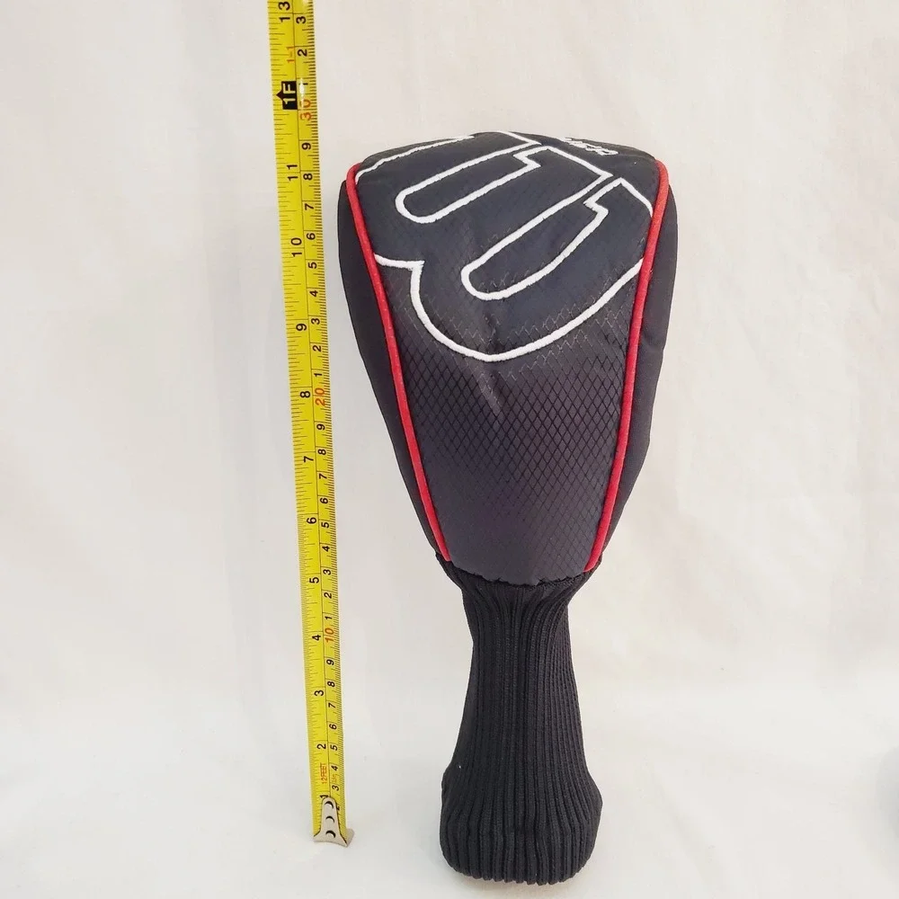 Wilson Driver Golf Head Cover‎ Black Red